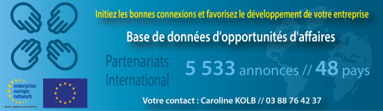 EEN Base de données d'opportunités d'affaires
