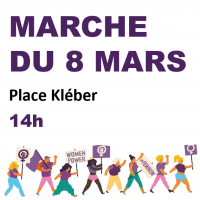 Infos marche du 8 mars 2024 Strasbourg