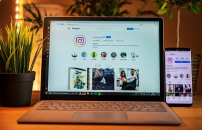 Ordinateur et téléphone portable avec page INSTAGRAM laptop-3781384_640 Image gratuite